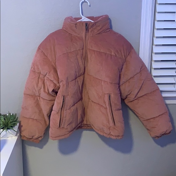 american eagle pink jacket